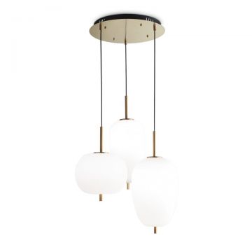 Lustra cu 3 pendule LED design modern UMILE SP3 224541 IDL