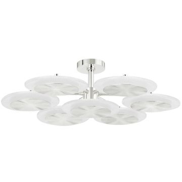 Lustra LED aplicata design LUX, Topaz 328-38-PN-CE HVL