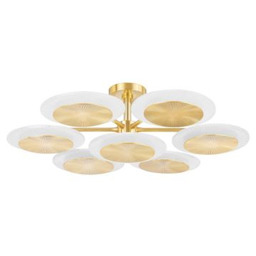 Lustra LED aplicata design LUX, Topaz 328-38-VPB-CE HVL