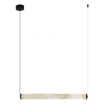 Lustra LED, Design Liniar, ALABASTER- BLACK, ZB-2538