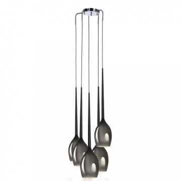 Lustra moderna Izza 5 fumurie ZZ AZ2939