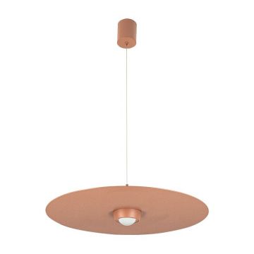 Lustra, Pendul LED 21W 3000K SANDY BRICK RED ZB-2588