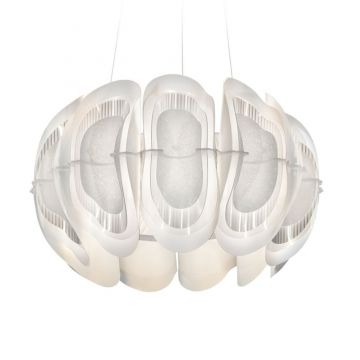 Lustra suspendata LED Fiordlys Round White