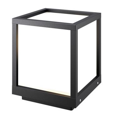 Mini Stalp iluminat exterior IP65 UTAH gri inchis H-19cm, MA-8928