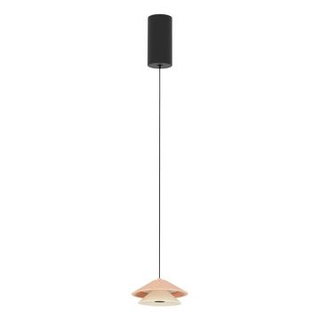 Pendul LED modern 7W PINK-BEIGE ZB-25346