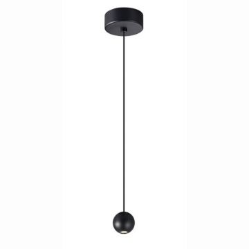 Pendul/Spot LED design minimalist modern, GRUISSAN negru MA-8469
