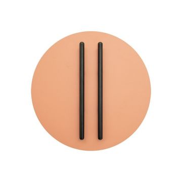 Plafoniera LED 13W 3000K BLACK STICK-BRICK RED ZB-2574