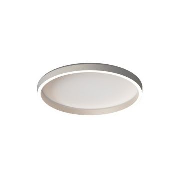 Plafoniera LED CCT, diametru 40cm, BRUSHED SILVER ZB-25161