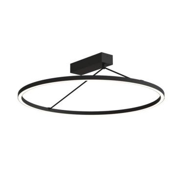 Plafoniera LED, Design Circular, 42W 3000K BLACK ZB-2562