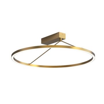 Plafoniera LED, Design Circular, 42W 3000K Brass ZB-2565