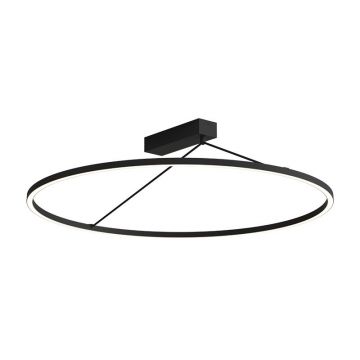 Plafoniera LED, Design Circular, 51W 3000K BLACK ZB-2563