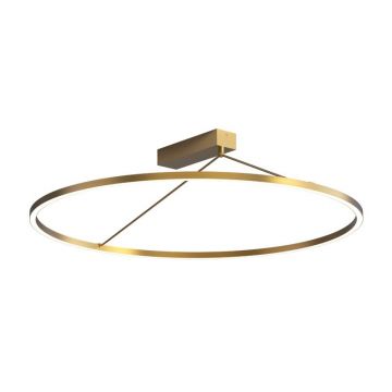 Plafoniera LED, Design Circular, 51W 3000K BRASS ZB-2566