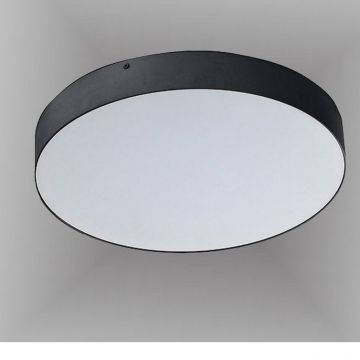 Plafoniera LED design slim MONZA II R50 3000K neagra ZZ AZ3674
