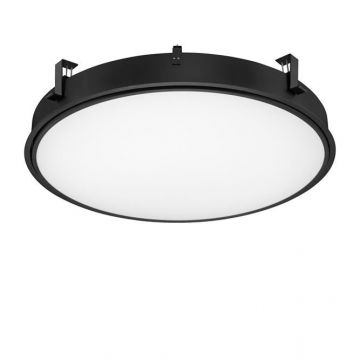 Plafoniera LED incastrabila reglabila PERFECT 80cm negru 3000K Dimmable
