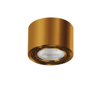 Spot aplicat de tavan/plafon ECO ALIX NEW auriu antic ZZ AZ3496