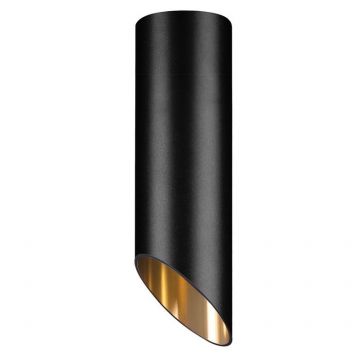 Spot aplicat design modern OSLO negru, H-15cm NVL-9184373