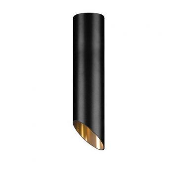 Spot aplicat design modern OSLO negru, H-30cm NVL-9184374