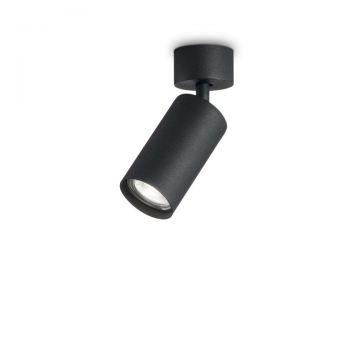 Spot aplicat directionabil DYNAMITE PL1 NERO 231471 IDL