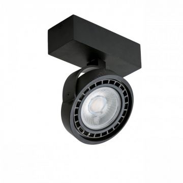 Spot aplicat directionabil JERRY 1 negru ZZ AZ1367