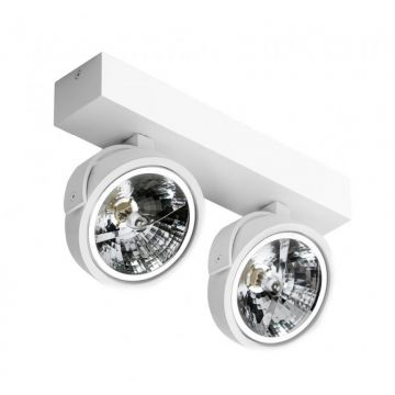 Spot aplicat directionabil JERRY 2 12V alb ZZ AZ1369