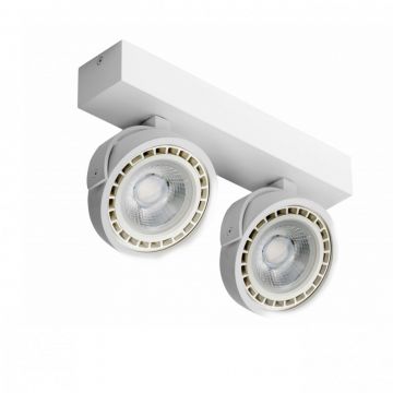 Spot aplicat directionabil JERRY 2 alb ZZ AZ1371