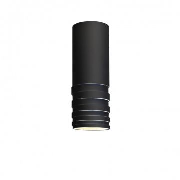Spot aplicat tavan/plafon design modern Locus Top negru ZZ AZ3126