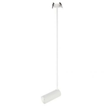 Spot directionabil, incastrabil tavan fals BRANDO alb, H-85cm