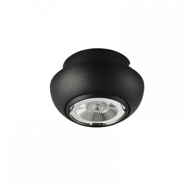 Spot incastrabil directionabil de tavan/plafon NEMO negru ZZ AZ3399