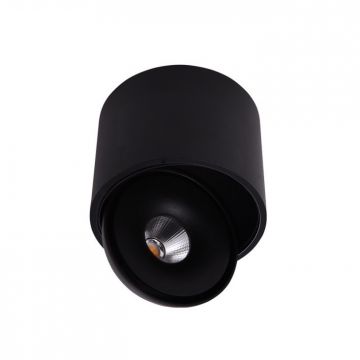 Spot LED aplicat directionabil de tavan/plafon BOSTON TUBE negru ZZ AZ3468