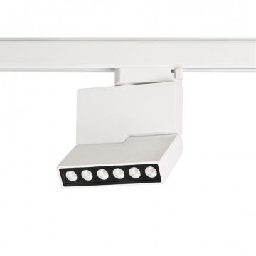 Spot LED directionabil pe sina LEON 5 TRACK alb ZZ AZ3490