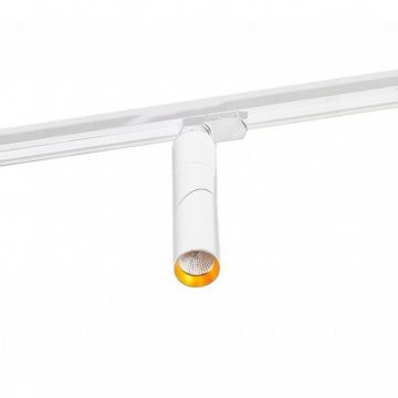 Spot LED directionabil pe sina SANTOS TRACK alb ZZ AZ2925