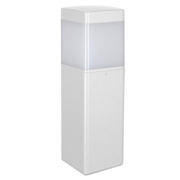 Stalp iluminat exterior IP65 CHICAGO alb H-35cm, MA-8847