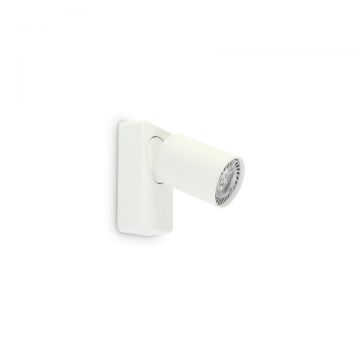 Aplica cu spot directionabil RUDY AP1 BIANCO 229027 IDL