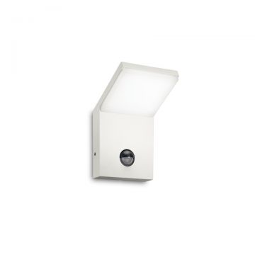Aplica de exterior cu protectie IP54 STYLE AP SENSOR BIANCO 4000K 209852 IDL