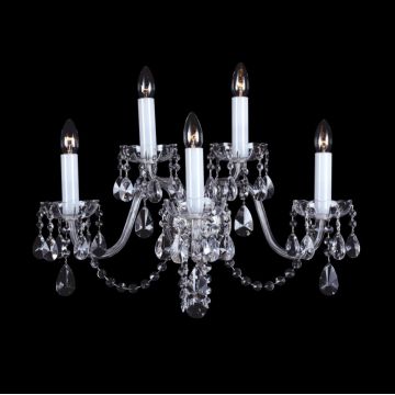 Aplica eleganta cu 5 brate cristal Bohemia N21 918/05/1-A