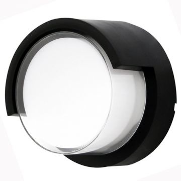 Aplica LED CCT pentru exterior IP65 CREEK diametru 17cm, negru MA-8854