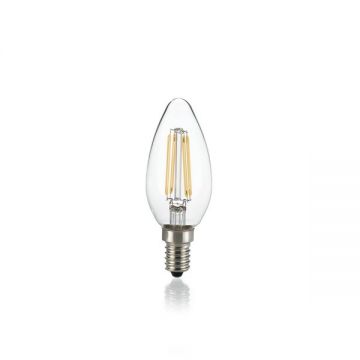 Bec LED dimabil E14 04W OLIVA TRASP 3000K 188928 IDL
