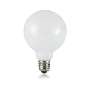 Bec LED dimabil E27 08W GLOBO D095 BIANCO 3000K 252186 IDL