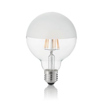 Bec LED E27 08W GLOBO D095 SATINATA 3000K 157597 IDL