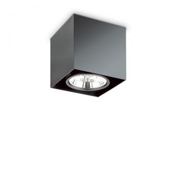 Corp aplicat cu spot directionabil MOOD PL1 D15 SQUARE NERO 243931 IDL