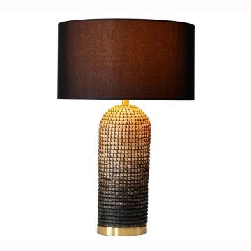 Lampa de masa lucrata manual, Iarba de mare, ZEA 60cm A-46651 VC