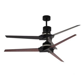 Lustra LED, Ventilator cu telecomanda, IP44, BRISA Mini MA-8725
