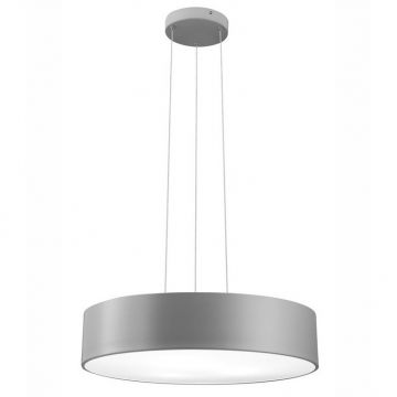 Lustra moderna suspendata LED Ã˜60cm Roda gri NVL-616804