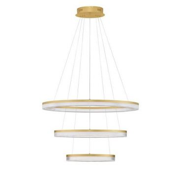 Lustra suspendata LED CCT design circular Luana 80cm NVL-9130637
