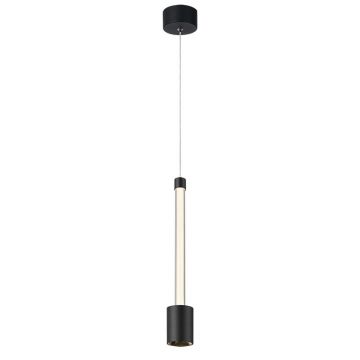 Lustra suspendata LED design minimalist FUGAZ negru MA-8947