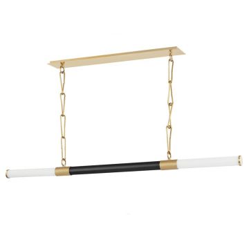 Lustra suspendata LED, model linear, design LUX, HUNTINGTON