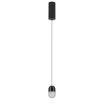 Pendul LED design minimalist 7W 3000K SANDY Black ZB-25140