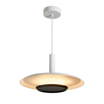 Pendul LED design tehnic, diametru 40cm Tina MA-9001