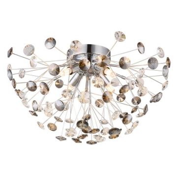 Plafoniera design elegant KATRINA 45cm crom 64135DC GL