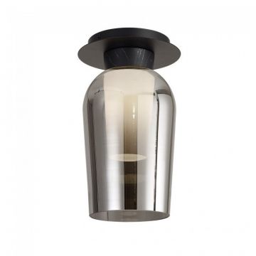 Plafoniera design modern Nora negru/ marmura neagra